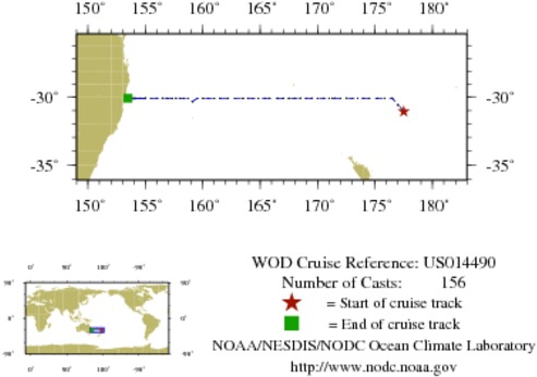 NODC Cruise US-14490 Information