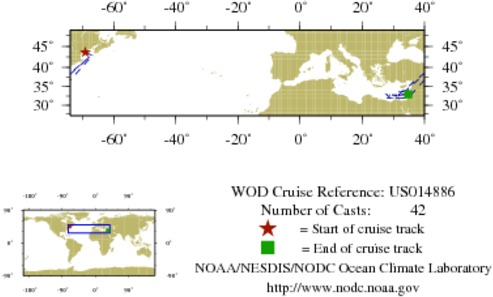 NODC Cruise US-14886 Information