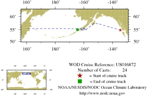 NODC Cruise US-16872 Information
