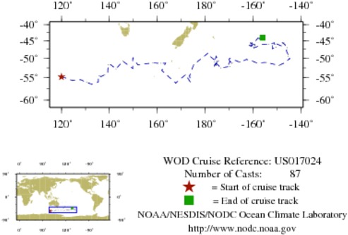 NODC Cruise US-17024 Information