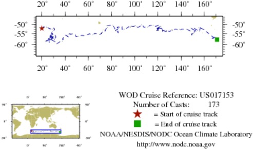 NODC Cruise US-17153 Information