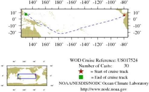 NODC Cruise US-17524 Information