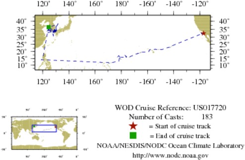 NODC Cruise US-17720 Information