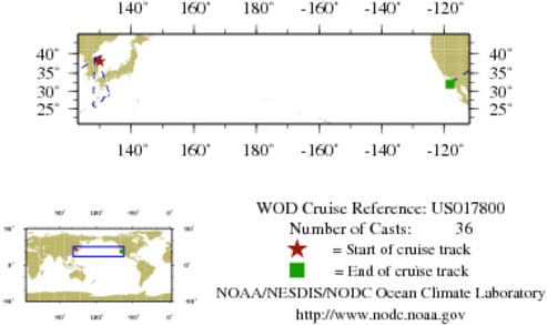 NODC Cruise US-17800 Information