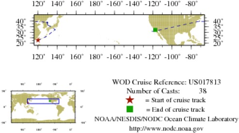 NODC Cruise US-17813 Information