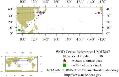 NODC Cruise US-17842 Information