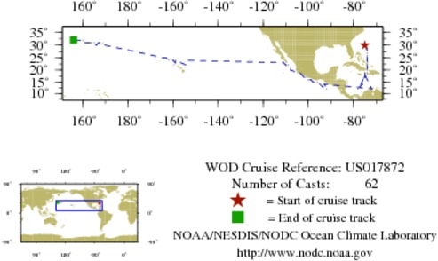 NODC Cruise US-17872 Information