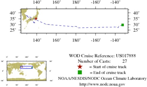 NODC Cruise US-17888 Information