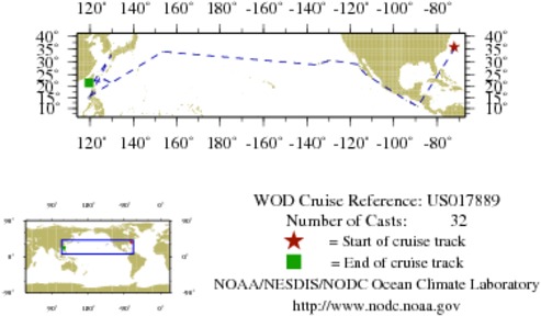 NODC Cruise US-17889 Information