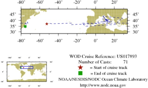 NODC Cruise US-17893 Information
