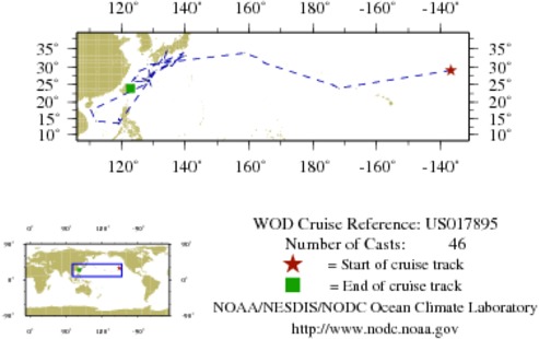 NODC Cruise US-17895 Information
