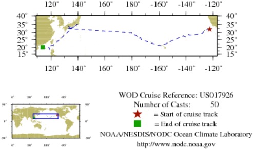 NODC Cruise US-17926 Information