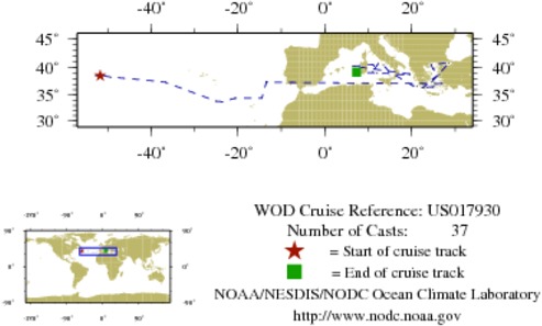 NODC Cruise US-17930 Information
