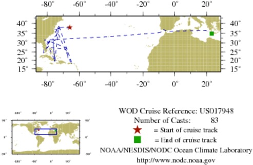 NODC Cruise US-17948 Information