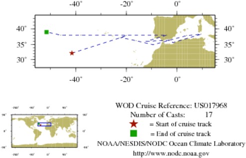 NODC Cruise US-17968 Information