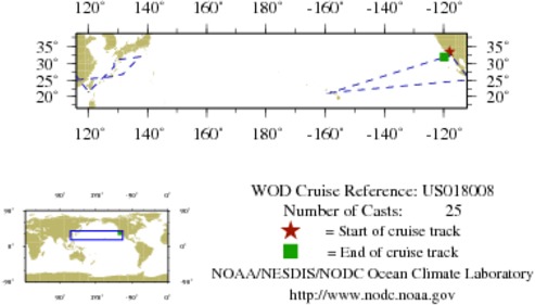 NODC Cruise US-18008 Information