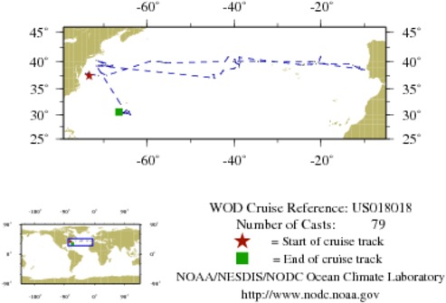 NODC Cruise US-18018 Information