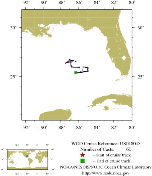 NODC Cruise US-18048 Information