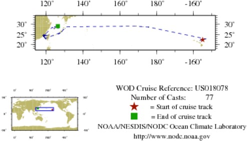 NODC Cruise US-18078 Information