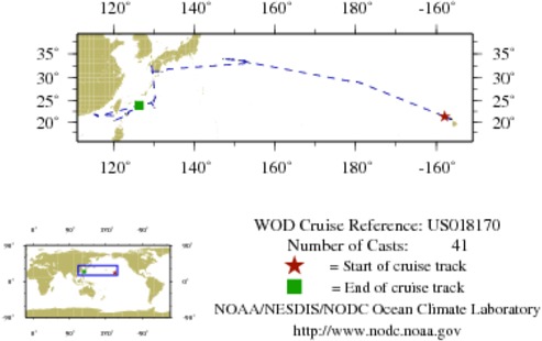 NODC Cruise US-18170 Information