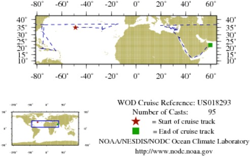 NODC Cruise US-18293 Information