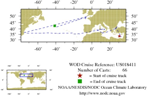 NODC Cruise US-18411 Information