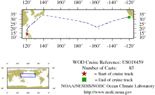 NODC Cruise US-18459 Information