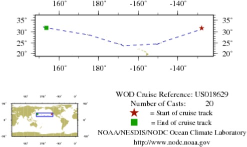 NODC Cruise US-18629 Information