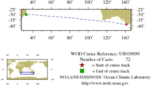 NODC Cruise US-18699 Information