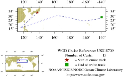 NODC Cruise US-18709 Information