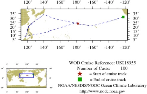 NODC Cruise US-18955 Information