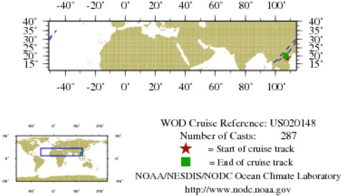 NODC Cruise US-20148 Information