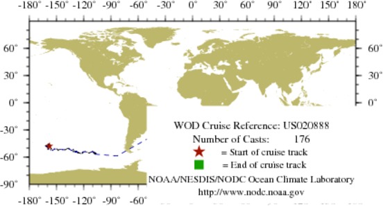 NODC Cruise US-20888 Information