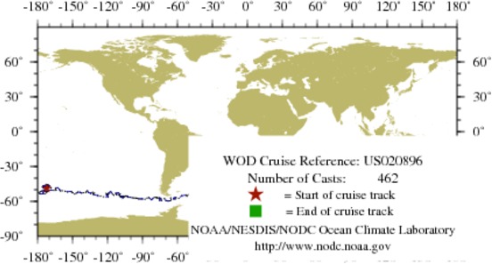 NODC Cruise US-20896 Information