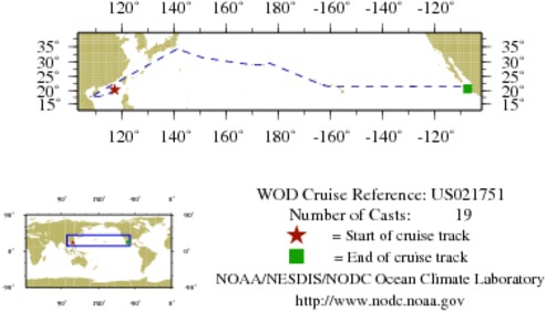 NODC Cruise US-21751 Information