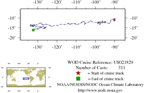 NODC Cruise US-21829 Information