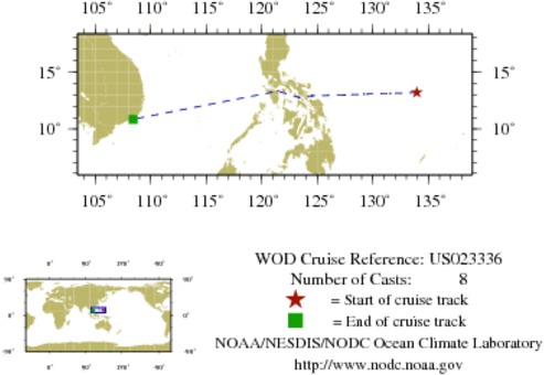 NODC Cruise US-23336 Information
