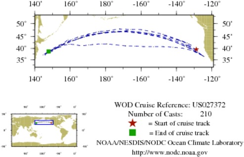NODC Cruise US-27372 Information
