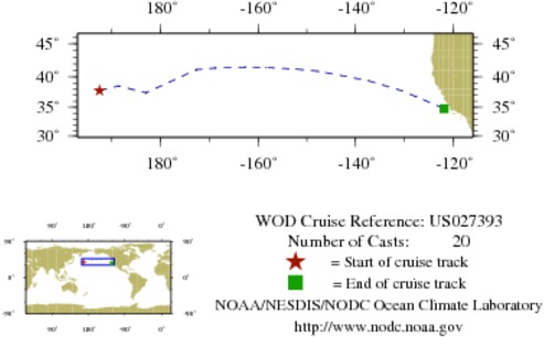 NODC Cruise US-27393 Information