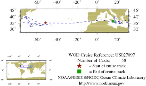 NODC Cruise US-27897 Information