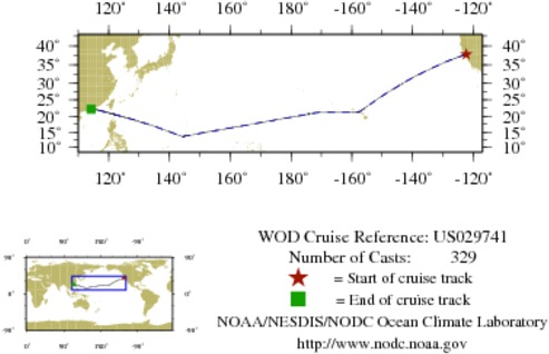 NODC Cruise US-29741 Information