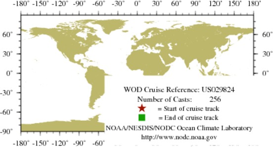 NODC Cruise US-29824 Information