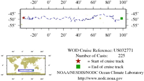 NODC Cruise US-32771 Information
