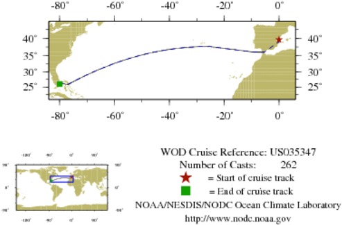 NODC Cruise US-35347 Information