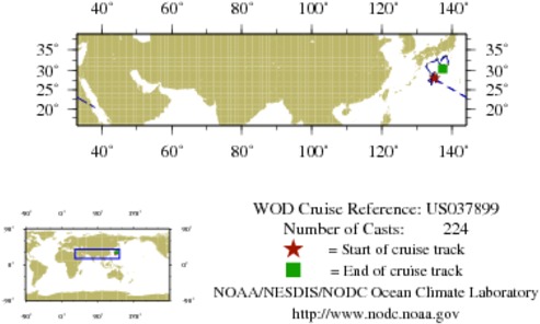 NODC Cruise US-37899 Information