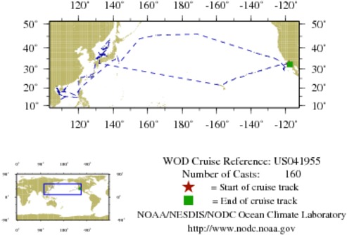 NODC Cruise US-41955 Information