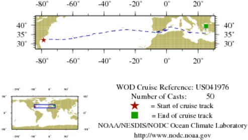 NODC Cruise US-41976 Information