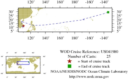 NODC Cruise US-41980 Information
