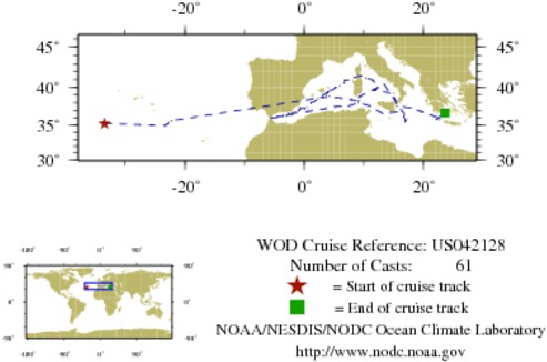 NODC Cruise US-42128 Information