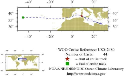 NODC Cruise US-42480 Information